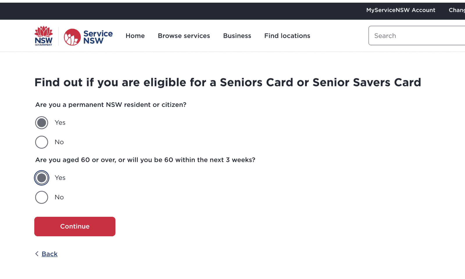 Senior savers card 1